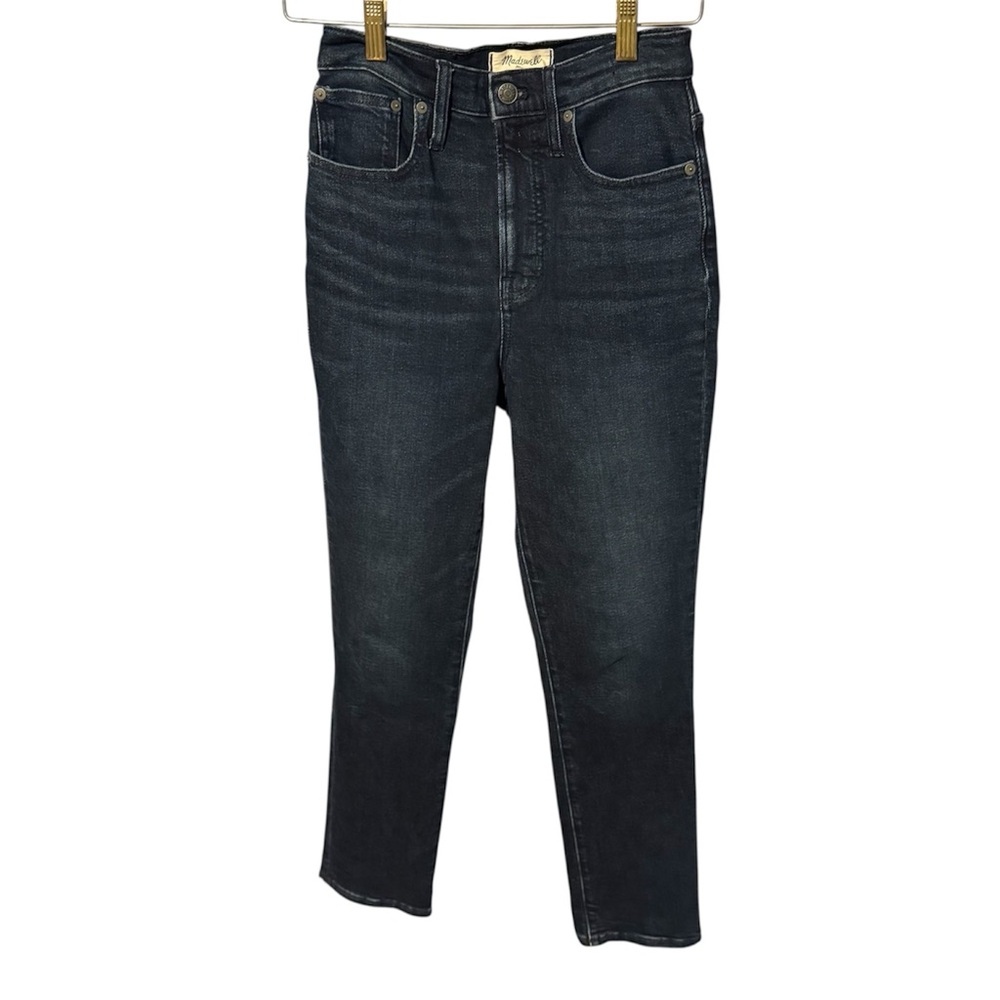 Madewell Women's Straight Leg Jeans in Deep Indigo